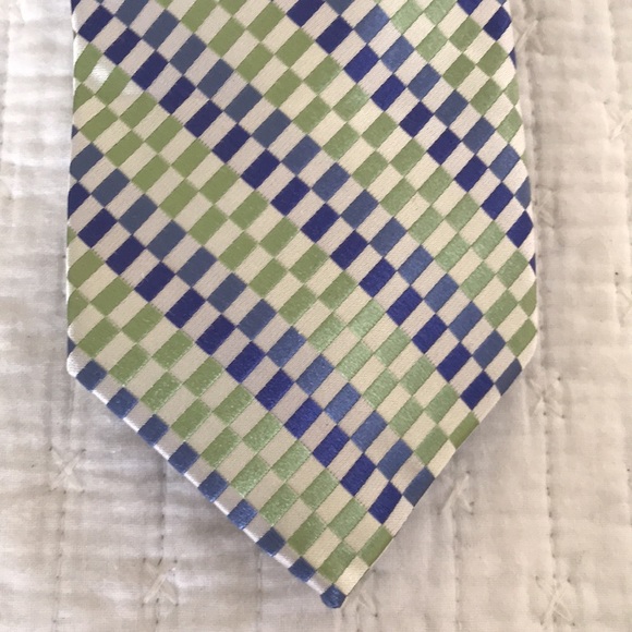 Michael Kors Geometric Check Tie - Picture 2 of 6